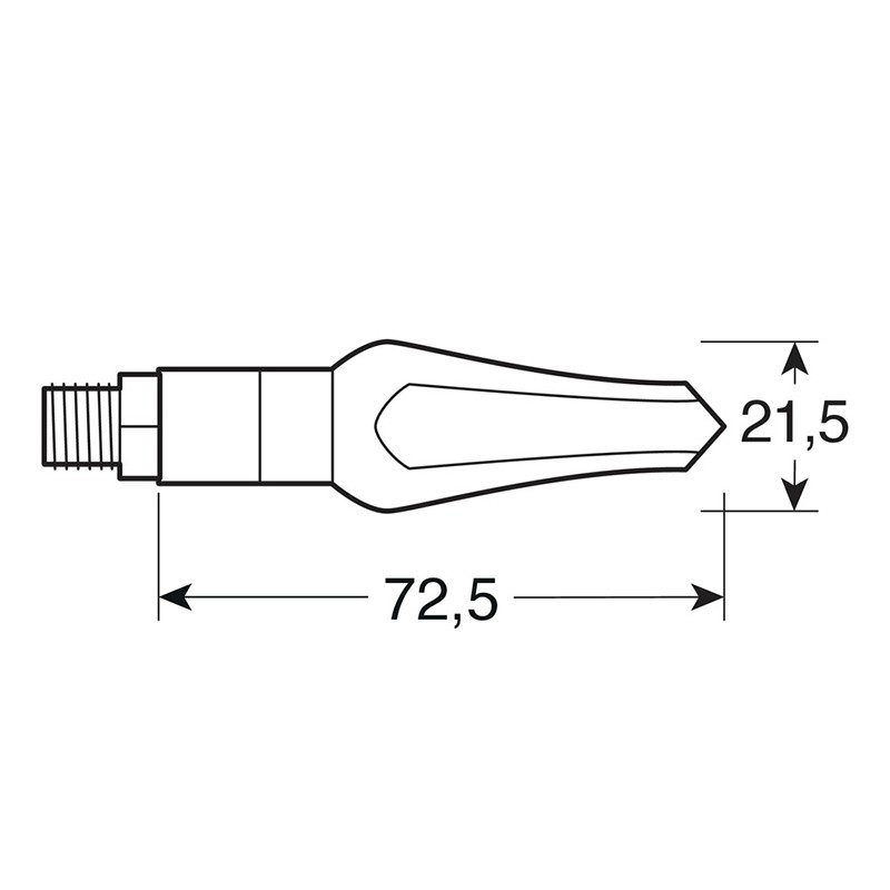 LAMPA INTERMITENTE LED ZEPHYR 12V