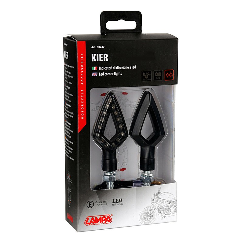 LAMPA INTERMITENTES CON LED KIER 12V