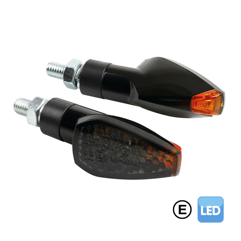 LAMPA INTERMITENTES CON LED TUAREG 12V NEGRO