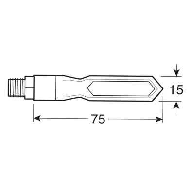 PIERCER SQ 12V SEQUENTIAL LED TURN SIGNALS