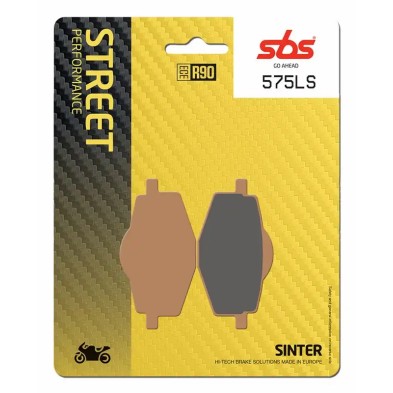 SBS SINTERED REAR BRAKE PADS LS 575LS