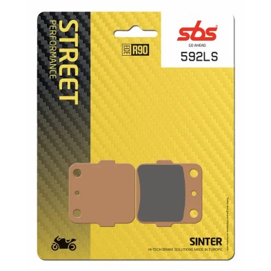 SBS SINTERED REAR BRAKE PADS LS 592LS