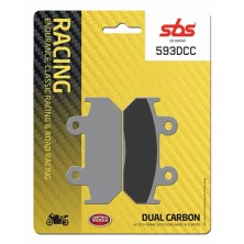 SBS PASTILLAS DE CIRCUITO DE CARBONO 593DCC