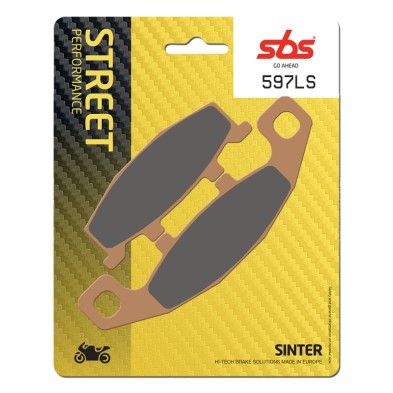 SBS PASTILLAS DE FRENO SINTER TRASERAS LS 597LS