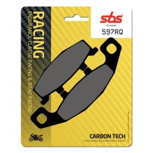 SBS CARBON REAR PAD 597RQ