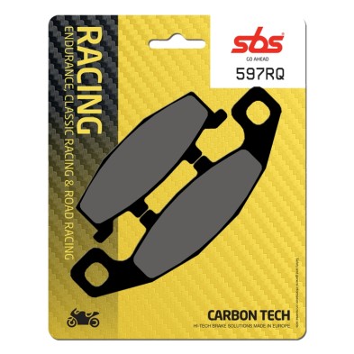 SBS CARBON REAR PAD 597RQ