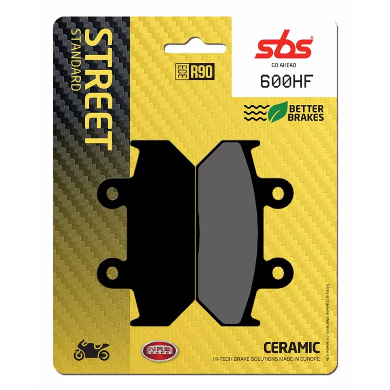 SBS 600HF BRAKE PADS