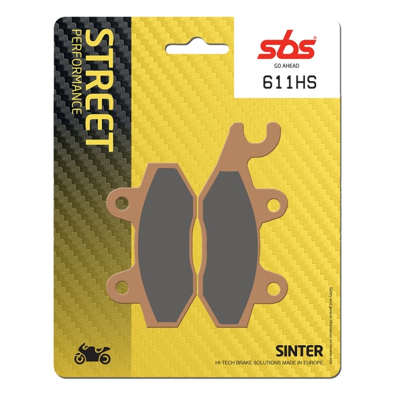 SBS SINTERED PADS 611HS