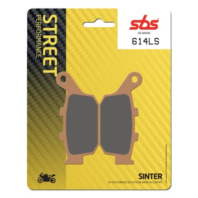 SBS SINTERED REAR BRAKE PADS LS 614LS