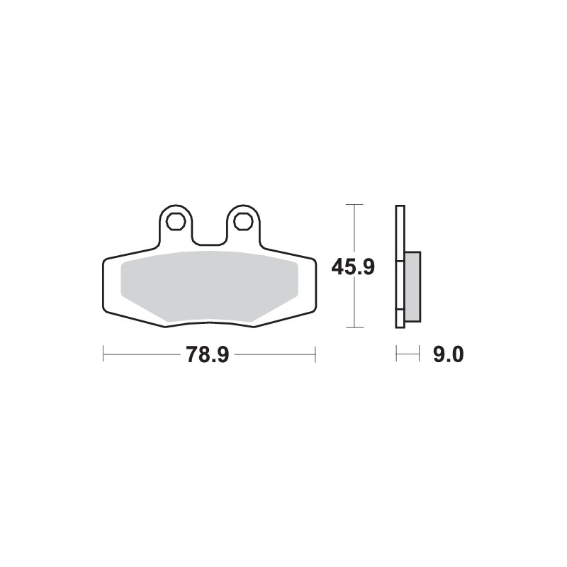 SBS BRAKE PADS 621HF