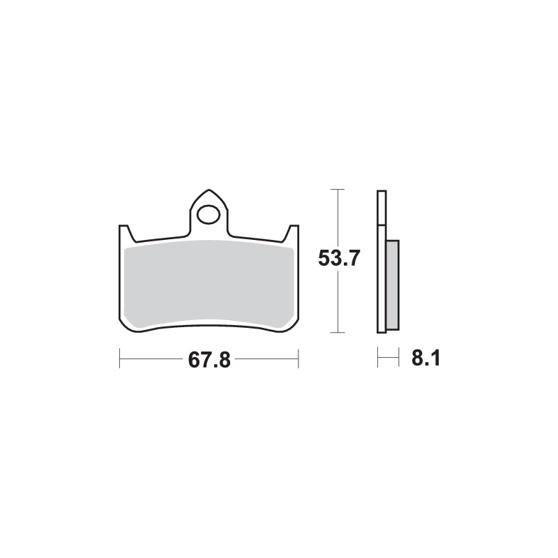 SBS BRAKE PADS 622HF