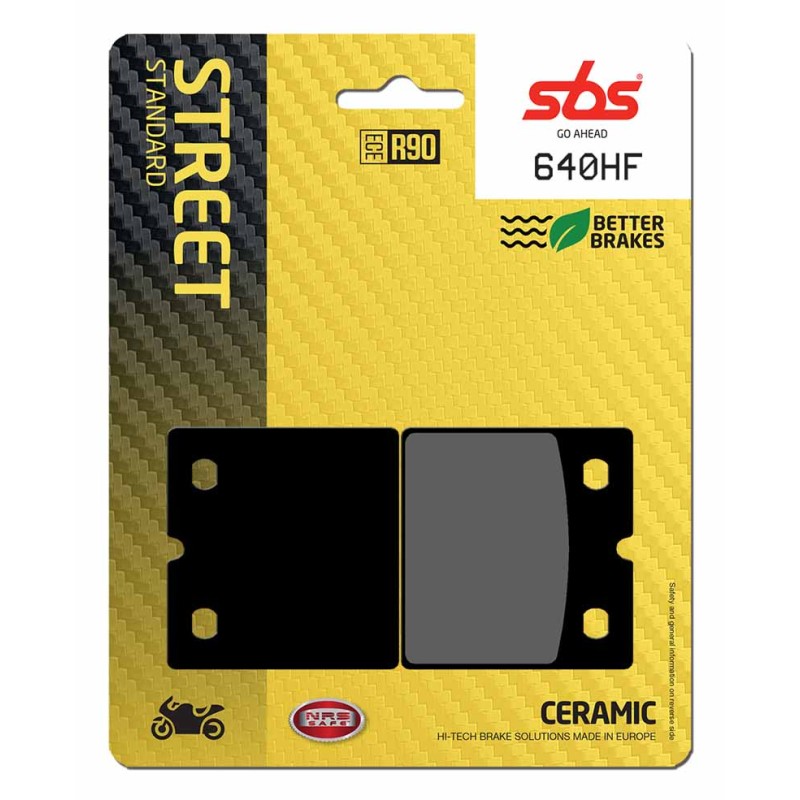 SBS 640HF BRAKE PADS
