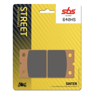 SBS SINTERED PADS 640HS