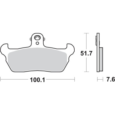 SBS BRAKE PADS 641HF