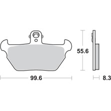 SBS SINTERED PADS 644HS 2