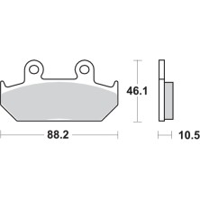 SBS PASTILLAS DE FRENO 647HF 2