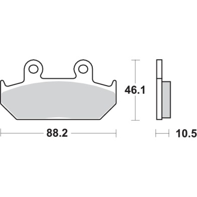SBS PASTILLAS DE FRENO 647HF