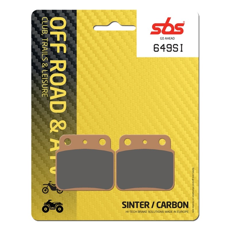 SBS 649SI BRAKE PADS