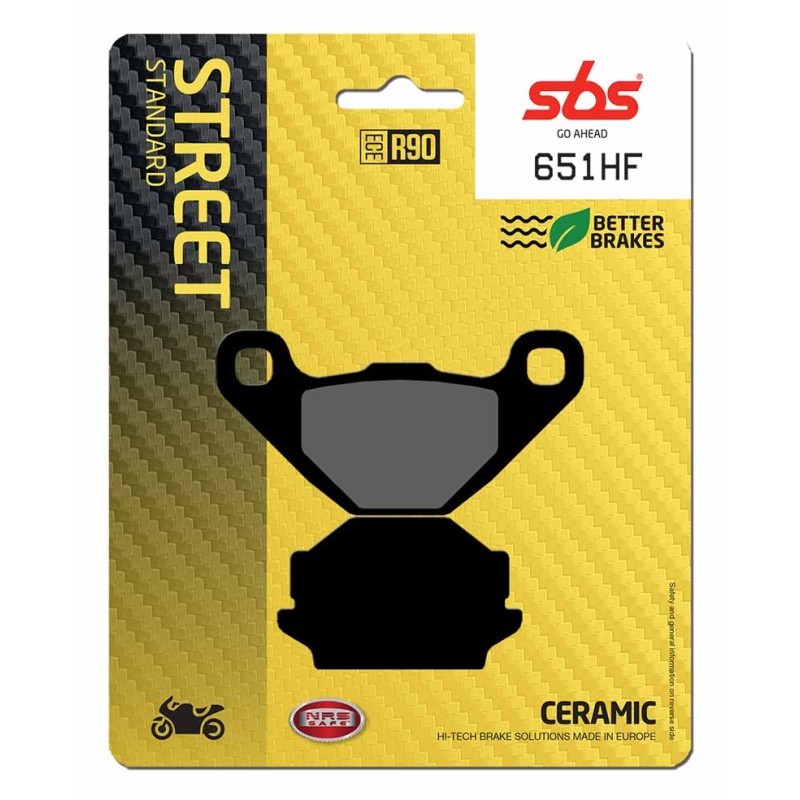 SBS BRAKE PADS 651HF