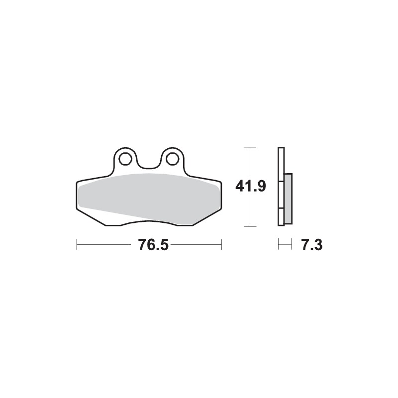 SBS BRAKE PADS 652HF