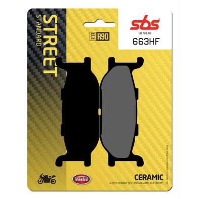 SBS BRAKE PADS 663HF