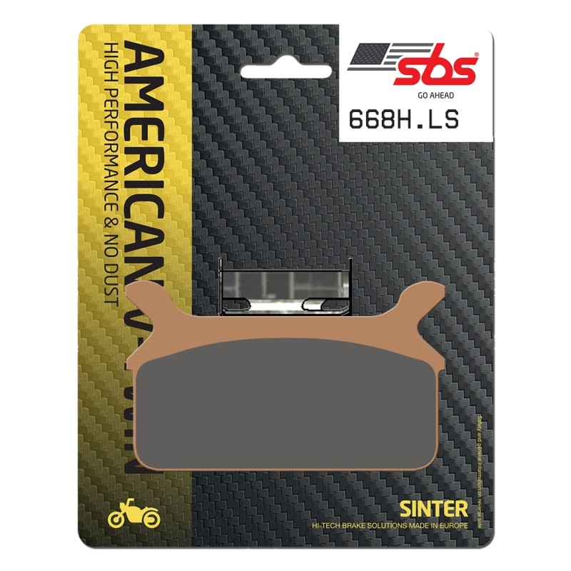 SBS REAR BRAKE PADS 668H.LS