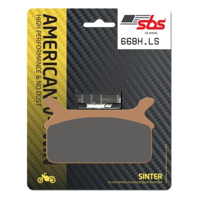 SBS PASTILLAS DE FRENO TRASERAS 668H.LS