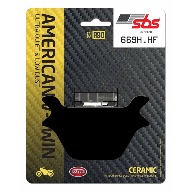 SBS BRAKE PADS 669H.HF