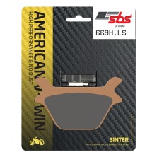 SBS REAR BRAKE PADS 669H.LS