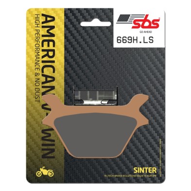 SBS REAR BRAKE PADS 669H.LS