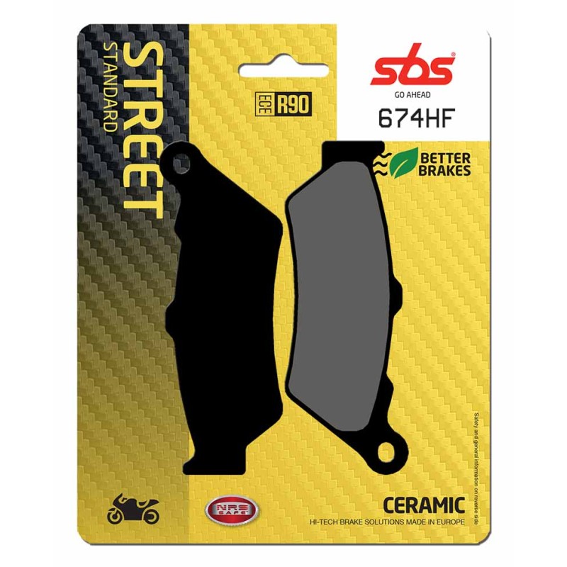 SBS BRAKE PADS 674HF