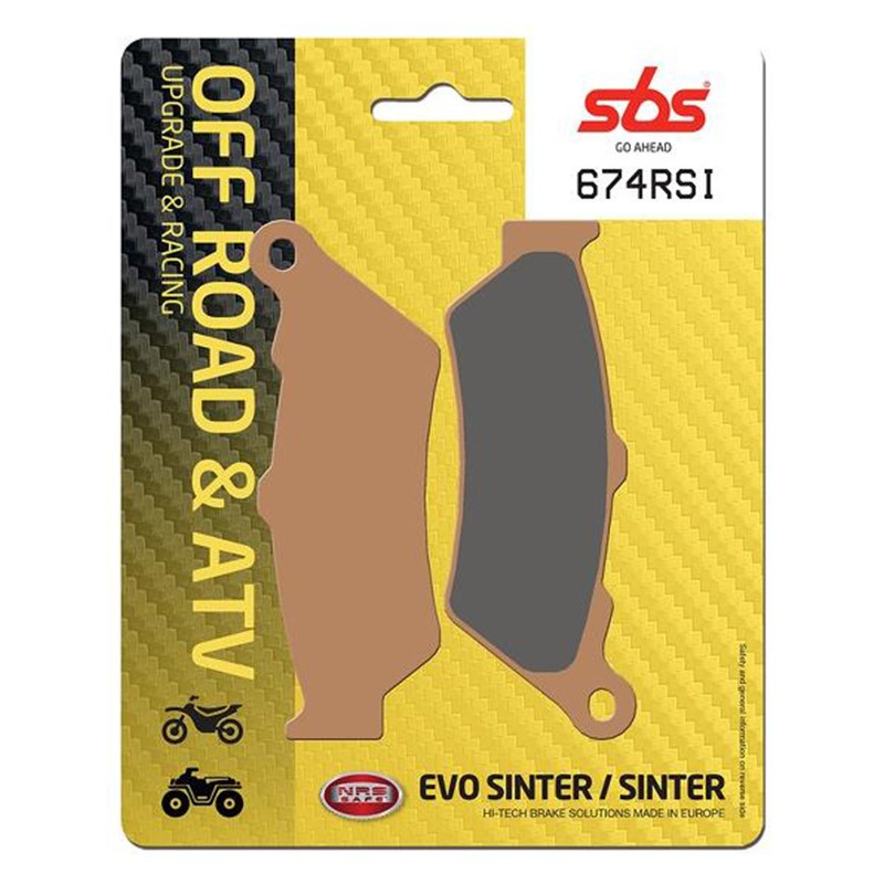 SBS OFF-ROAD BRAKE PAD 674RSI