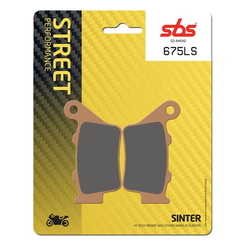 SBS SPORT 675LS REAR BRAKE PADS