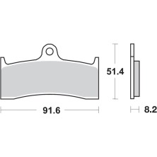 SBS 676HS BRAKE PADS 2