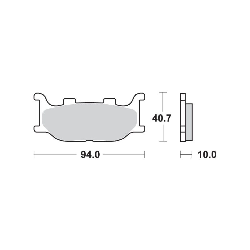 SBS 691HS BRAKE PADS