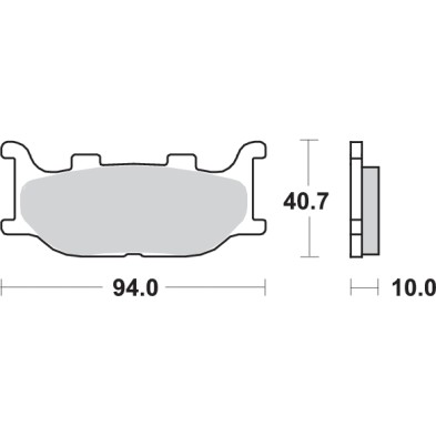 SBS 691HS BRAKE PADS