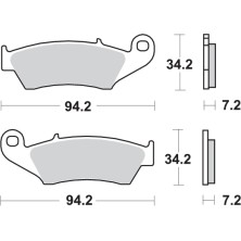 SBS 694SI BRAKE PADS 2