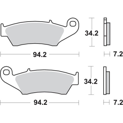 SBS 694SI BRAKE PADS