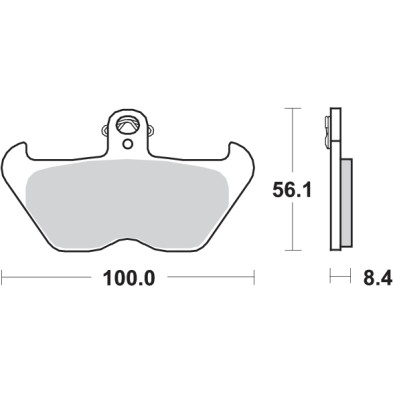 SBS BRAKE PADS 703HF