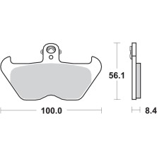SBS 703HS BRAKE PADS 2