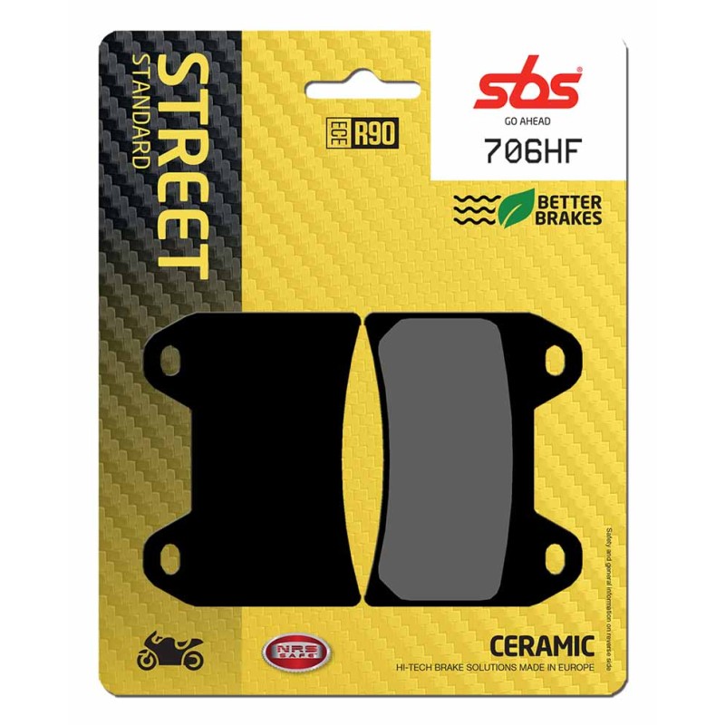 SBS BRAKE PADS 706HF