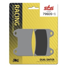 SBS DUAL SINTER 706DS-1 RACING PADS