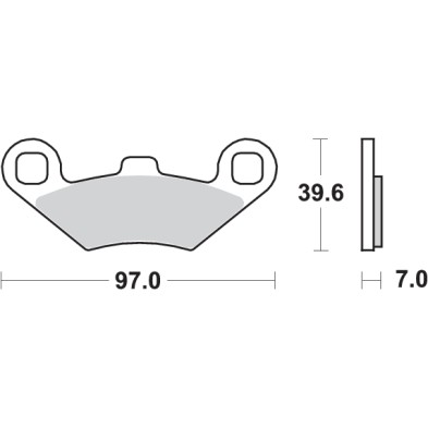 SBS 716SI BRAKE PADS