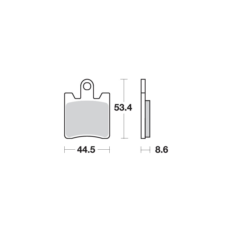 SBS 740HS BRAKE PADS