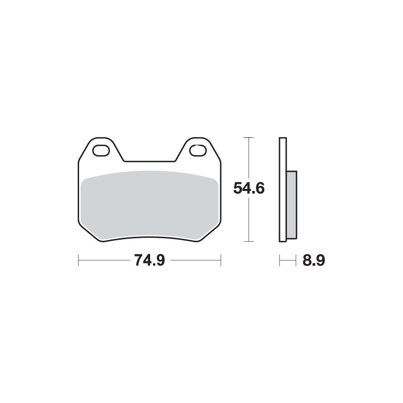SBS BRAKE PADS 746HF