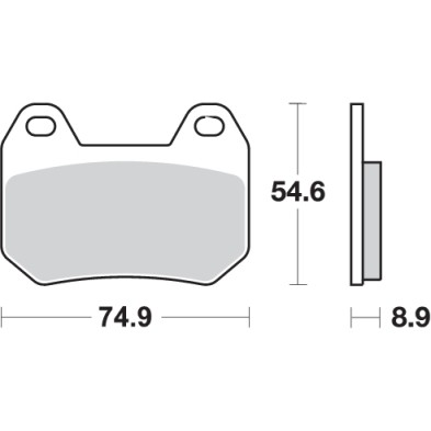SBS BRAKE PADS 746HF