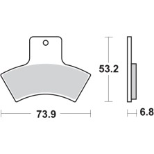 SBS 755ATS BRAKE PADS 2