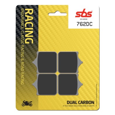SBS 762DC CARBON BRAKE PADS