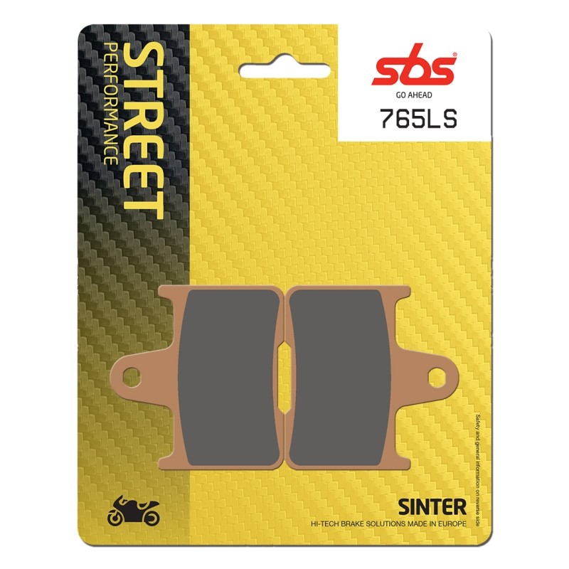 SBS PASTILLAS DE FRENO TRASERAS SPORT 765LS