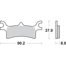 SBS OFF-ROAD BRAKE PAD 783RSI 2